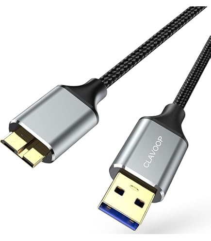 Seagate 4?ft USB 3.0タイプA to Micro B交換用ケーブルfor Seagate外付けポータブルとデスクトップドライブ n5ksbvb Amazon.com: Seagate 4ft USB 3.0 Type A to Micro B